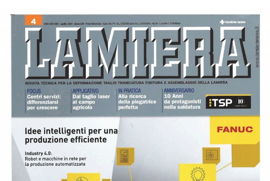 L'azienda Badalini e il Laser Prima Power- articolo pubblicato su Lamiera