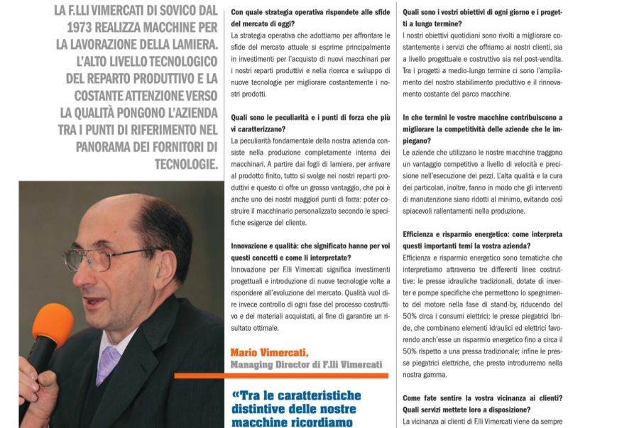 Lamiera intervista Mario Vimercati